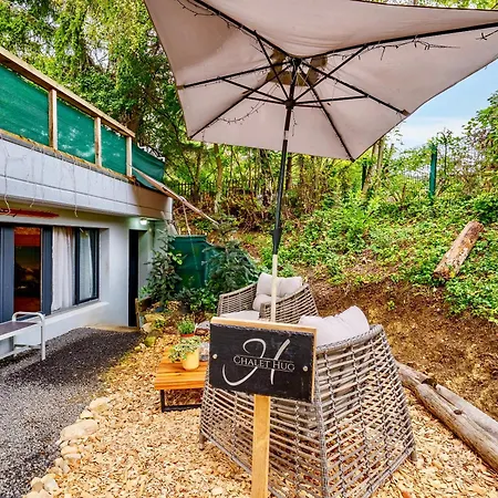 Pensjonat Studio Apartment In Swiss Chalet - Garden Views Of Mont Blanc Arzier